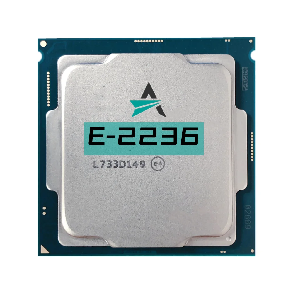 CPU E-2236   CPU, C246  μ LGA-1151, 12MB, 3.4GHz, 6 ھ, 12 , 80W,  